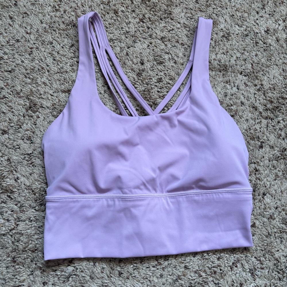 CRZ Yoga LongLine Strappy Sports Bra